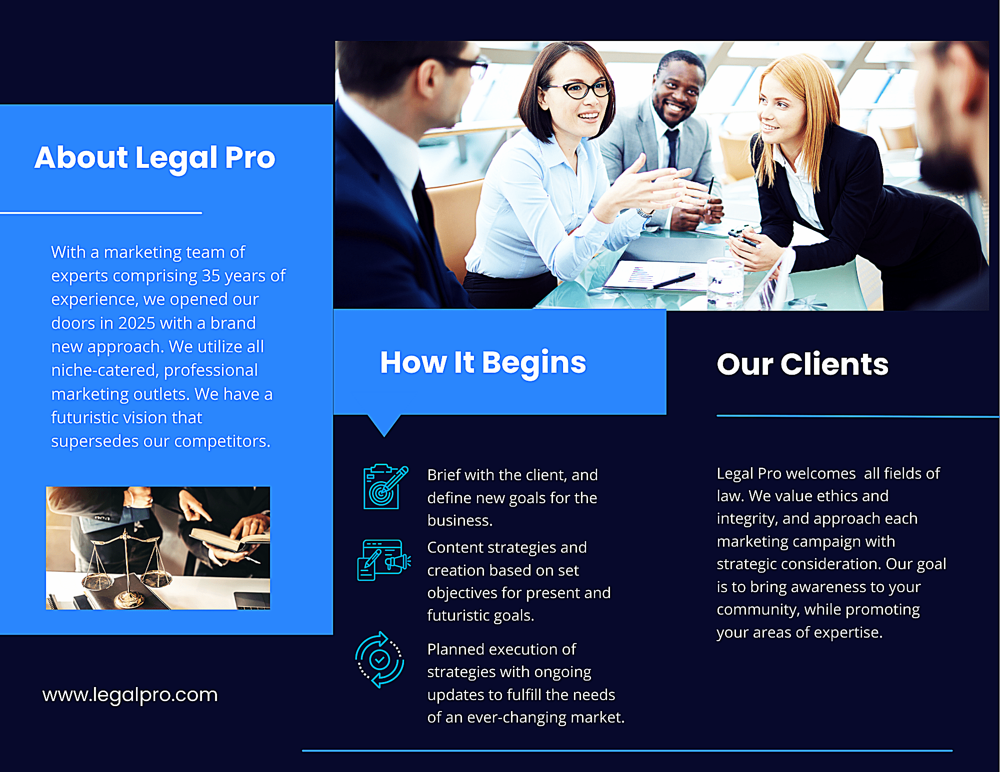 Legal Marketing Agency Brochure